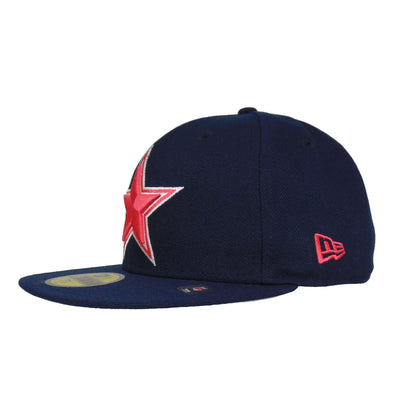 Dallas Cowboys Custom New Era 59FIFTY Cap PB96 navy
blue Back View