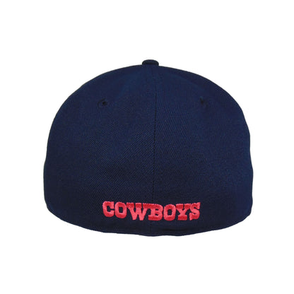 Dallas Cowboys Custom New Era 59FIFTY Cap PB96 navy
blue Undervisor View