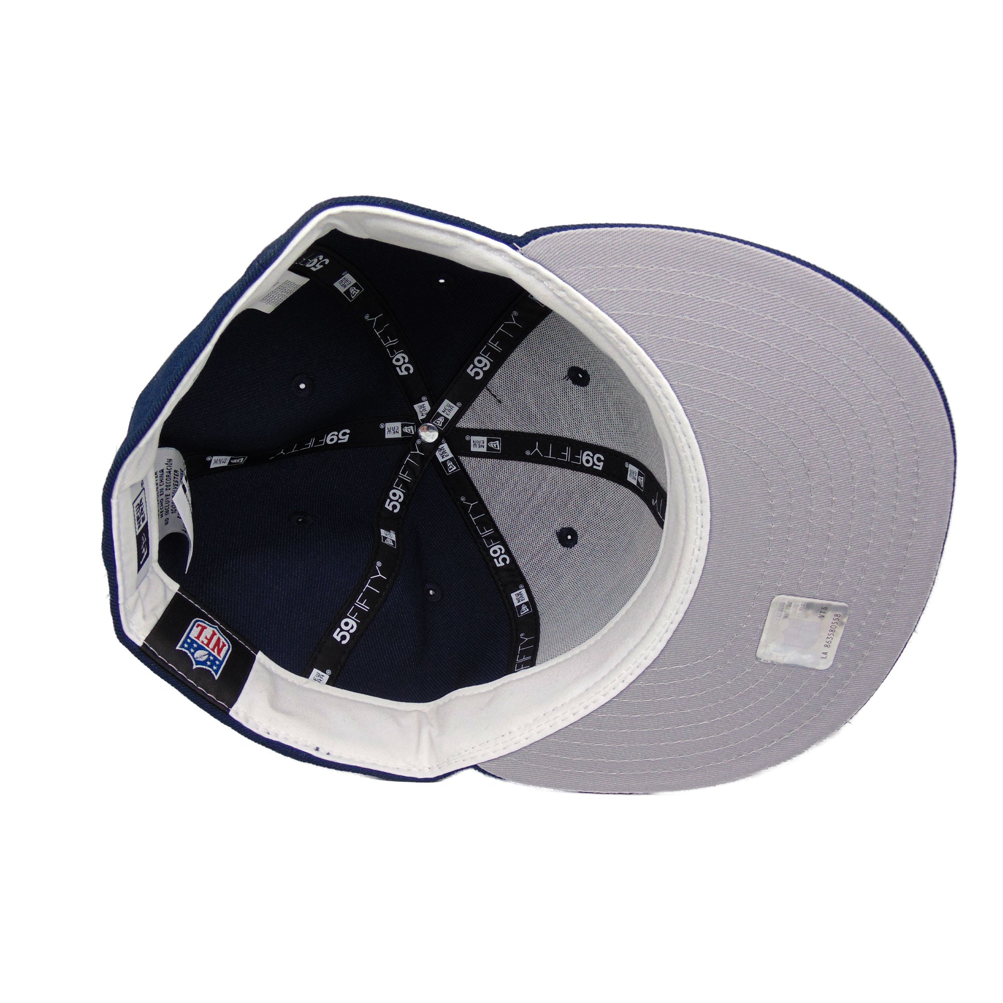 Dallas Cowboys Custom New Era 59FIFTY Cap PB96 – JustFitteds