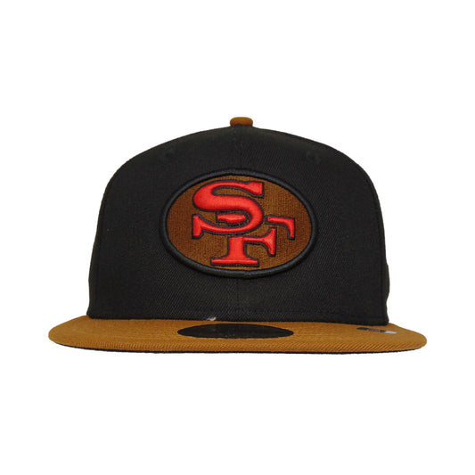 San Francisco 49ers Custom New Era 59FIFTY Cap black