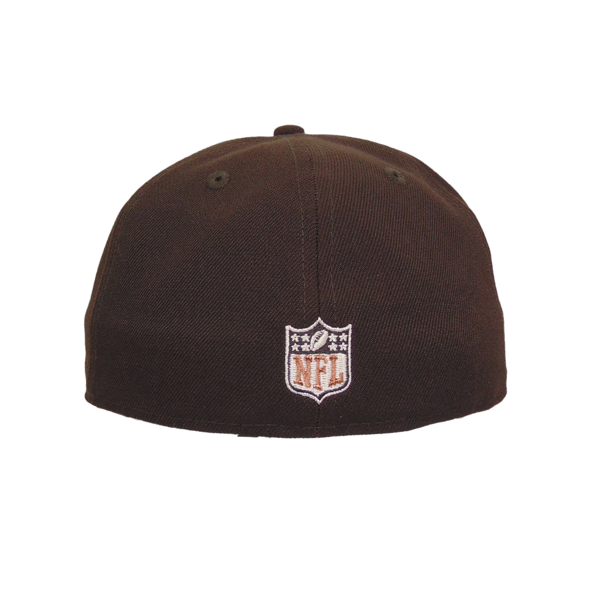 Chicago Bears Custom New Era 59FIFTY Cap Burnt Wood