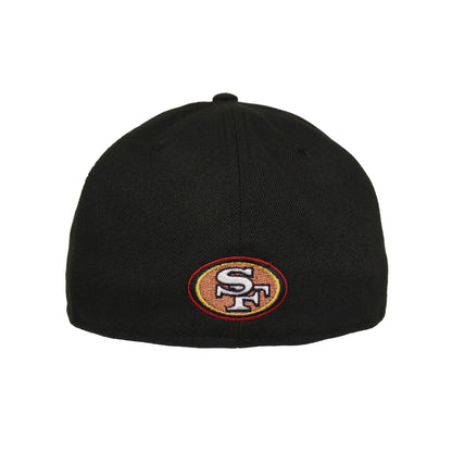 San Francisco 49ers Custom New Era 59FIFTY Cap black copper black Back View