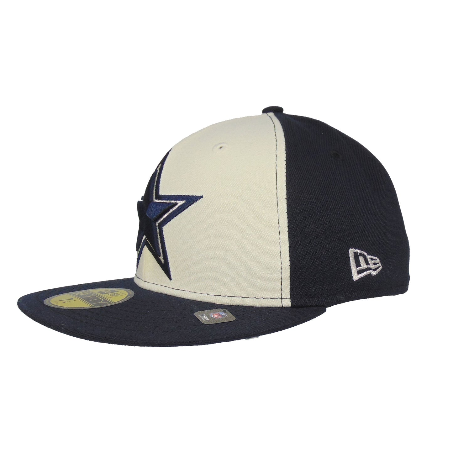 Dallas Cowboys Custom New Era 59FIFTY Cap Navy Chrome