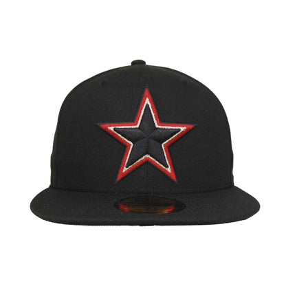 Dallas Cowboys Custom New Era 59FIFTY Cap black Star black Front View