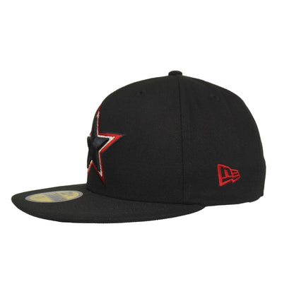 Dallas Cowboys Custom New Era 59FIFTY Cap black Star black Side View