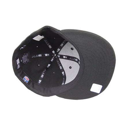 Dallas Cowboys Custom New Era 59FIFTY Cap black Star black Undervisor View