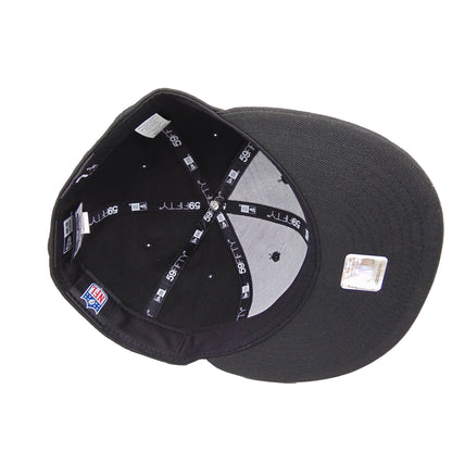 Pittsburgh Steelers Custom New Era 59FIFTY Cap Black Yellow black Undervisor View
