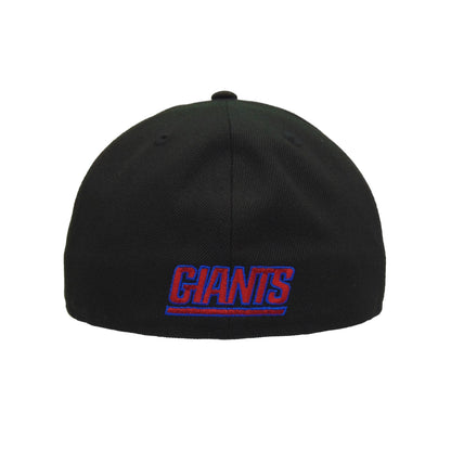 New York Giants Custom New Era 59FIFTY Cap Black black Back View