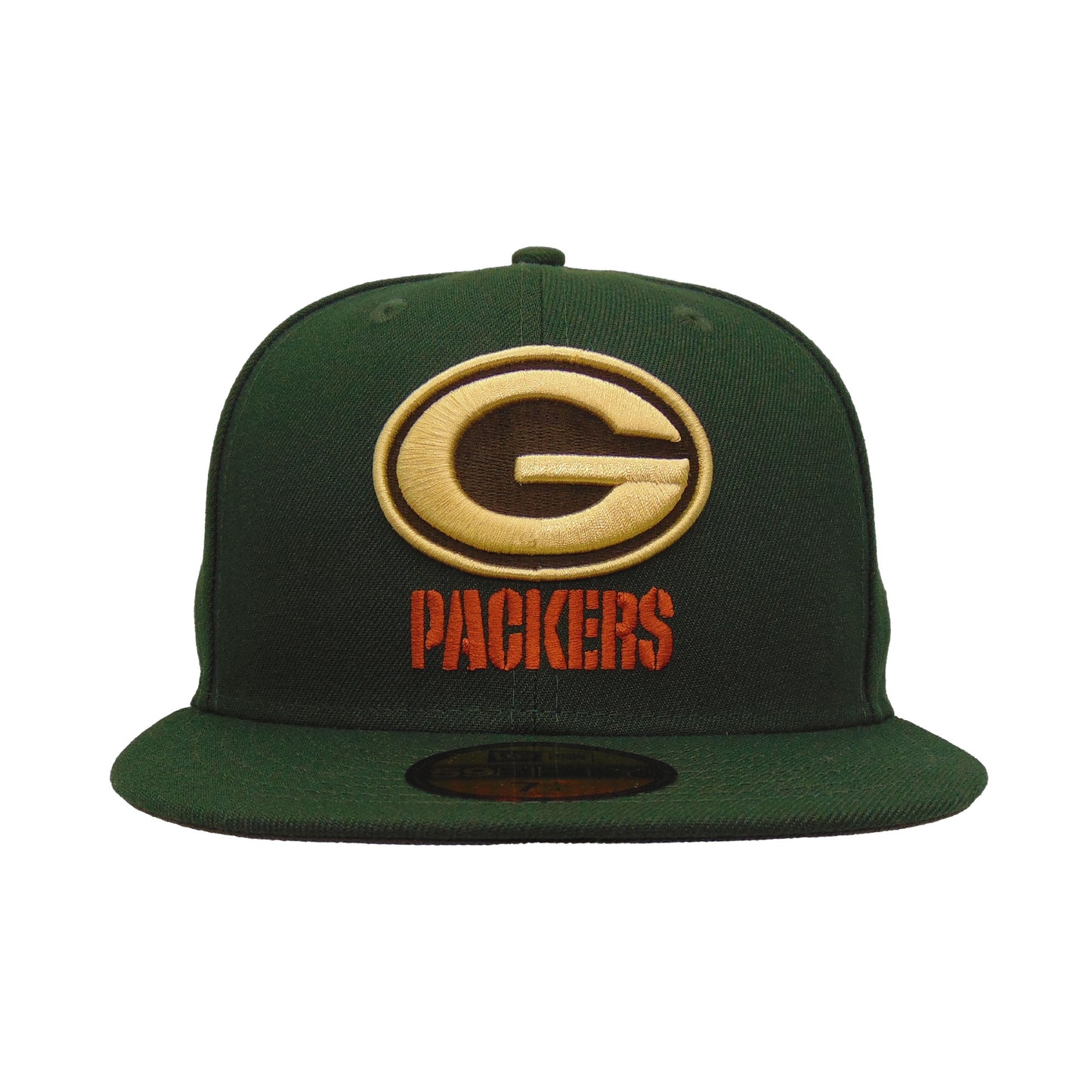 Green Bay Packers Custom New Era 59FIFTY Cap Seaweed Green