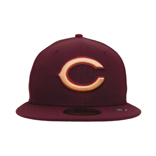 Chicago Bears Custom New Era 59FIFTY Cap Maroon