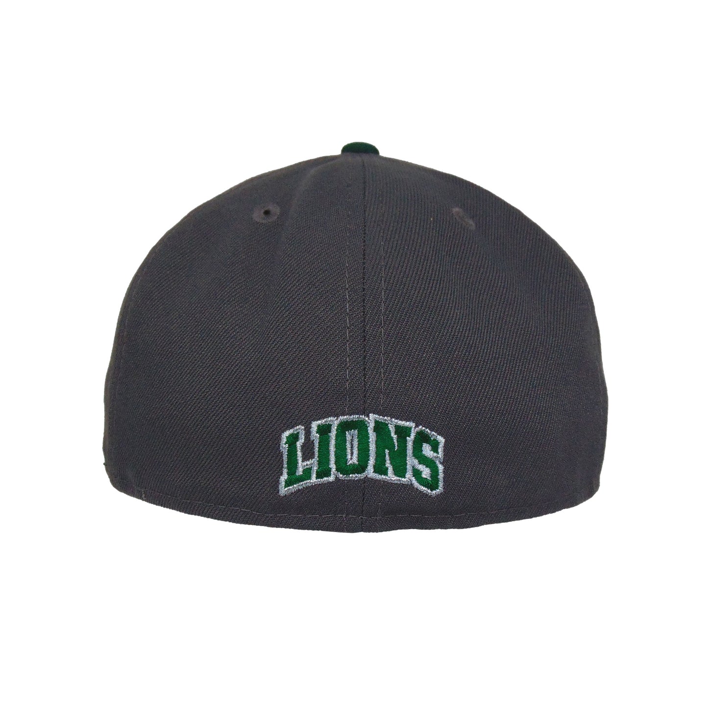 Detroit Lions Custom New Era 59FIFTY Cap Graphit Green