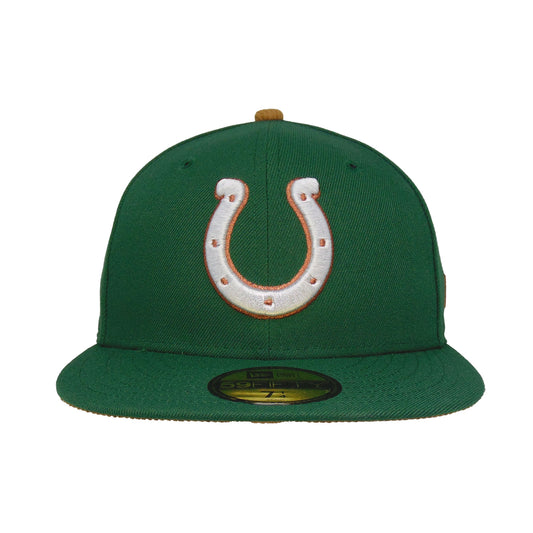 Indianapolis Colts Custom New Era 59FIFTY Cap dark green