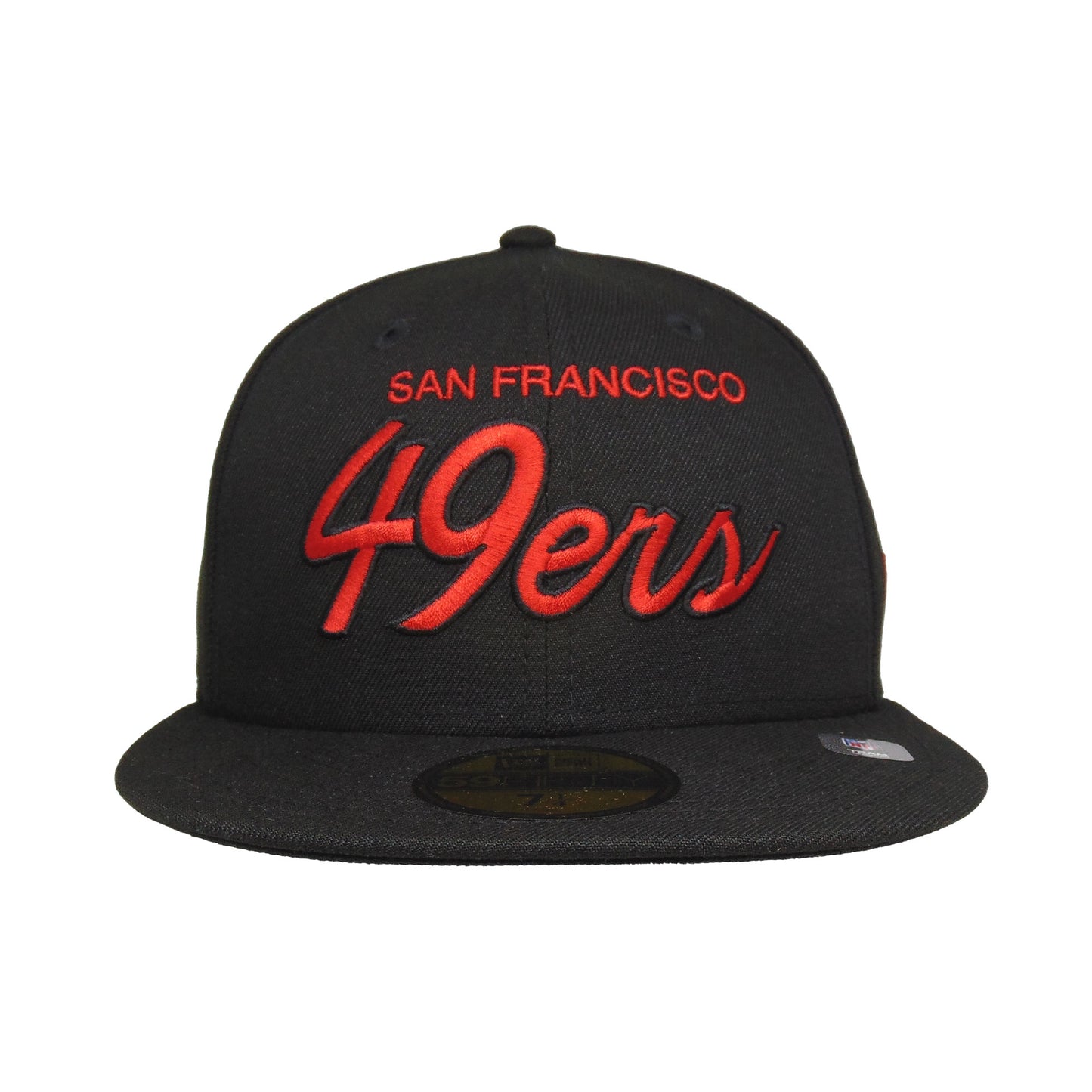 San Francisco 49ers Custom New Era 59FIFTY Cap BRED