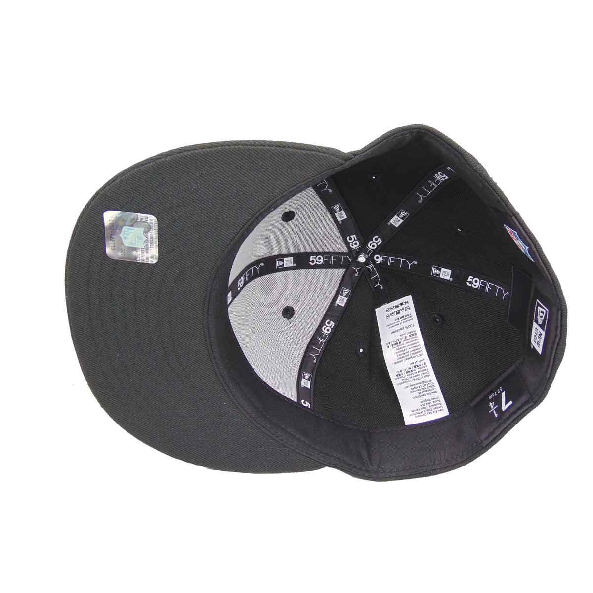 Buffalo Bills Custom New Era 59FIFTY Cap Black