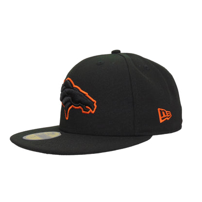 Denver Broncos Custom New Era 59FIFTY Cap Black
