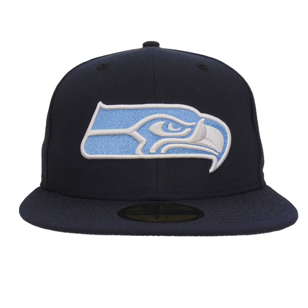 Seattle Seahawks Custom New Era 59FIFTY Cap Navy
