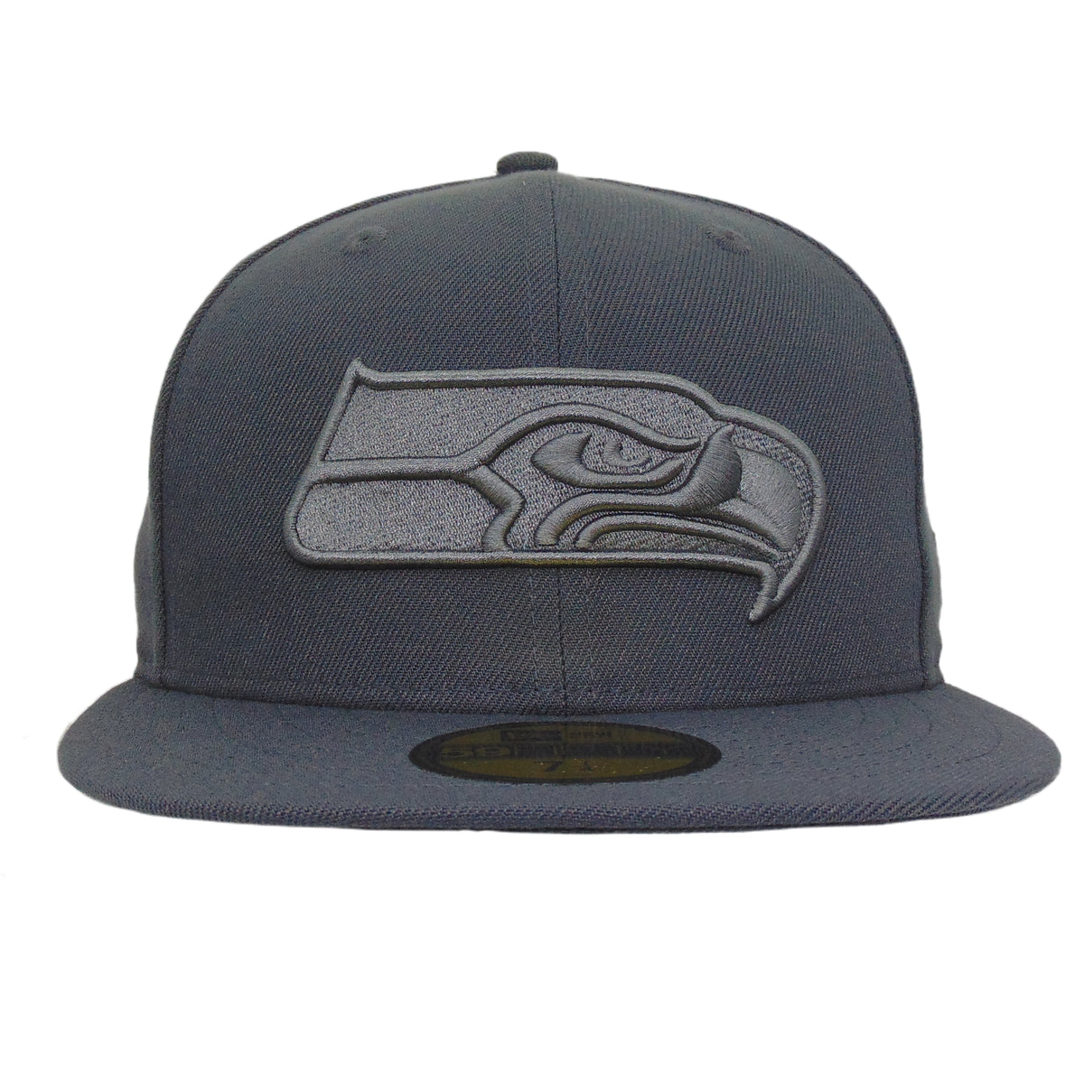 Seattle Seahawks Custom New Era 59FIFTY Cap Graphite