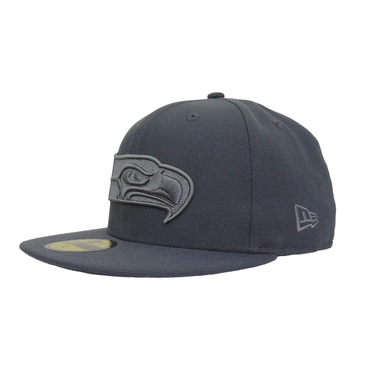 Seattle Seahawks Custom New Era 59FIFTY Cap Graphite