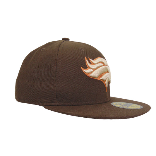 Denver Broncos Custom New Era 59FIFTY Cap Walnut