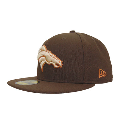 Denver Broncos Custom New Era 59FIFTY Cap Walnut
