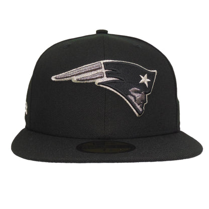New England Patriots Custom 59FIFTY New Era Cap Black