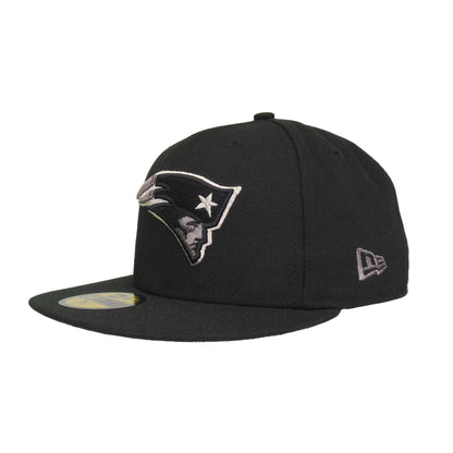 New England Patriots Custom 59FIFTY New Era Cap Black