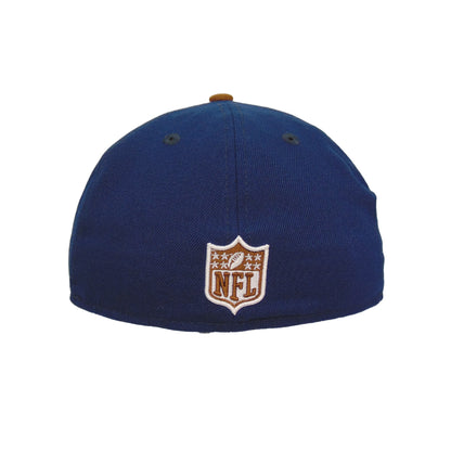 Los Angeles Rams Custom New Era 59FIFTY Cap Navy Toasted Peanut