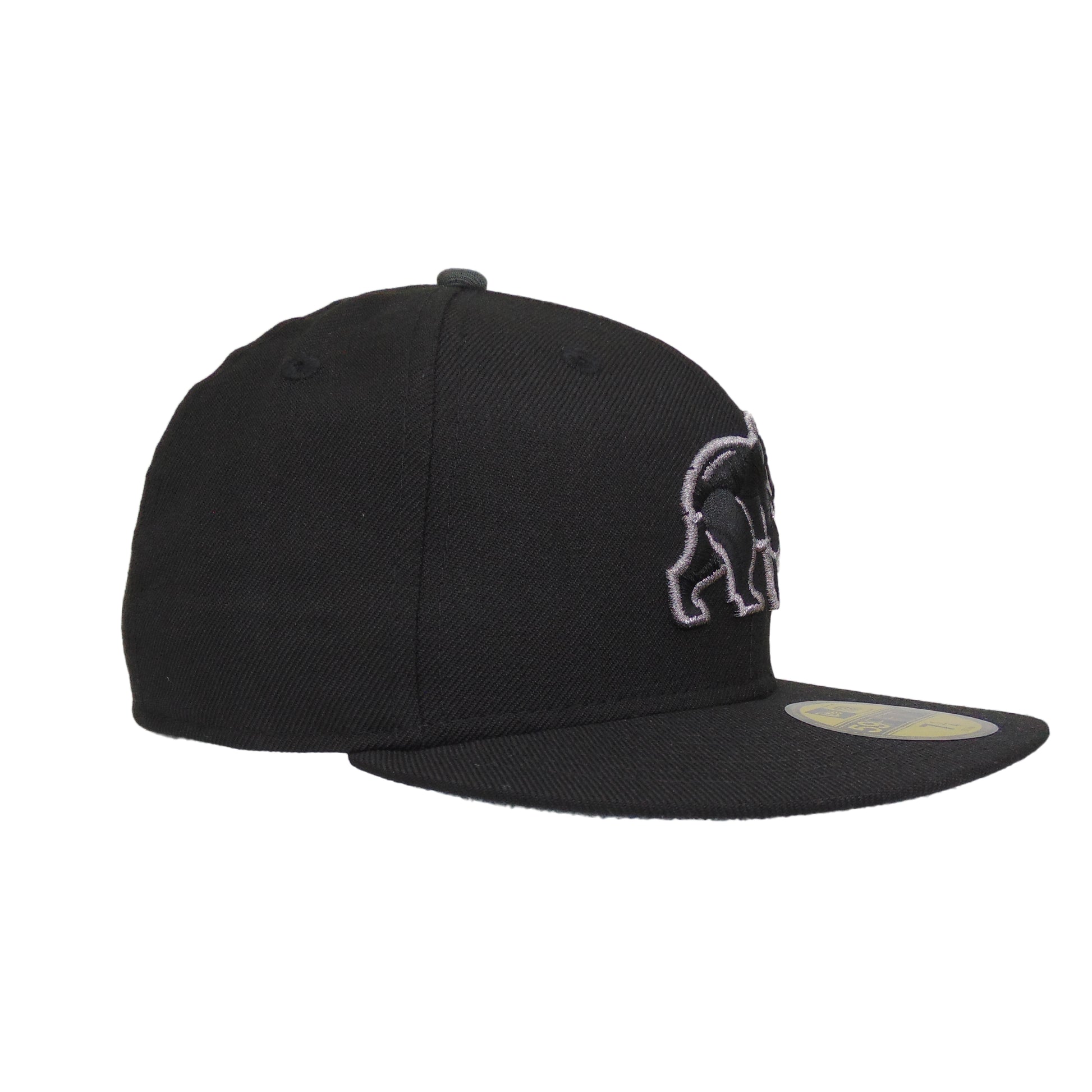 Chicago Cubs Custom New Era 59FIFTY Cap Black
