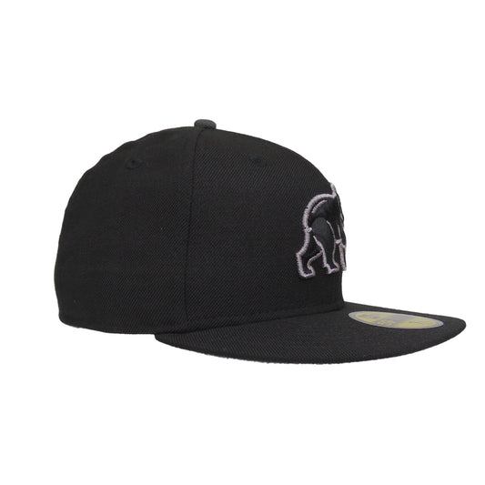 Chicago Cubs Custom New Era 59FIFTY Cap Black