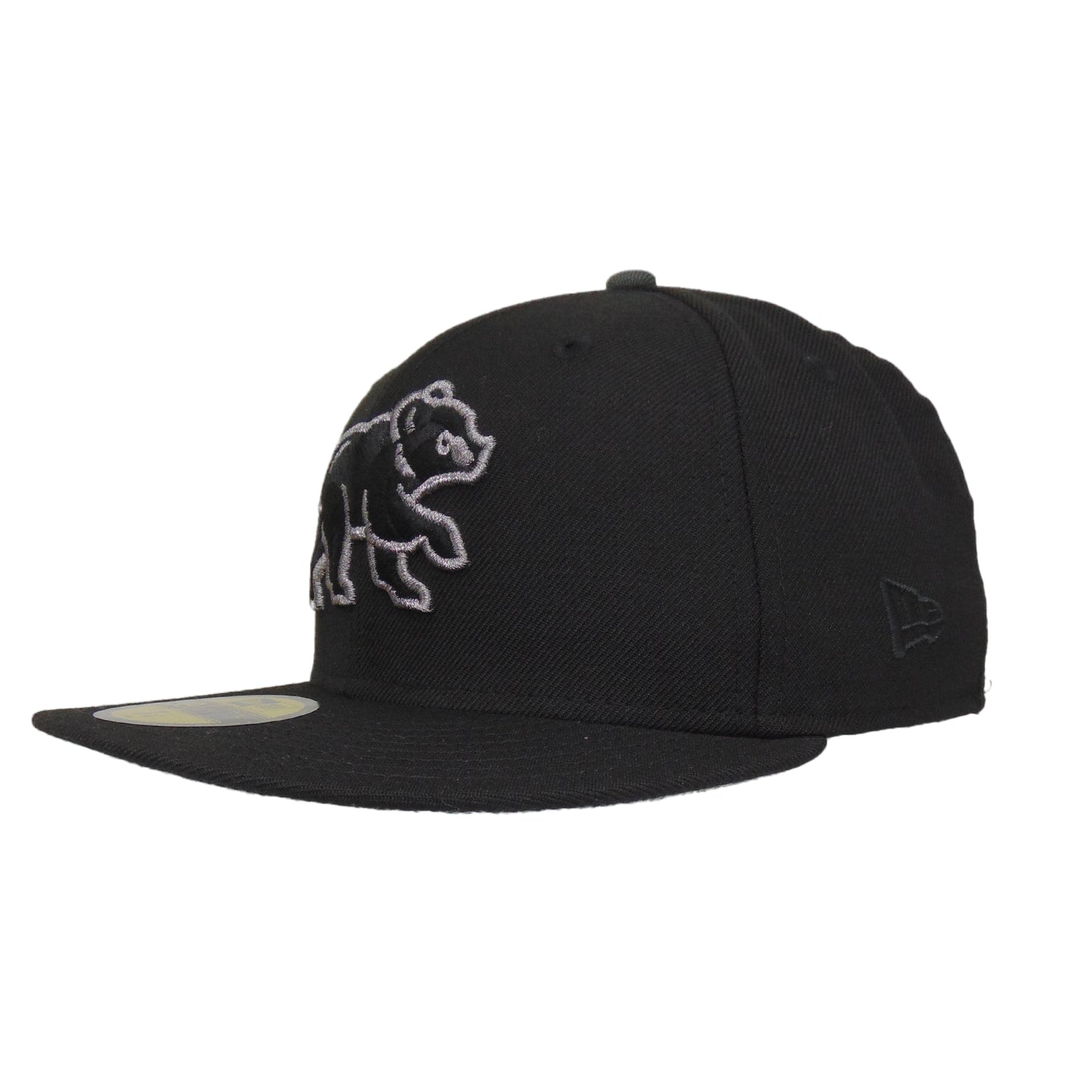 Chicago Cubs Custom New Era 59FIFTY Cap Black