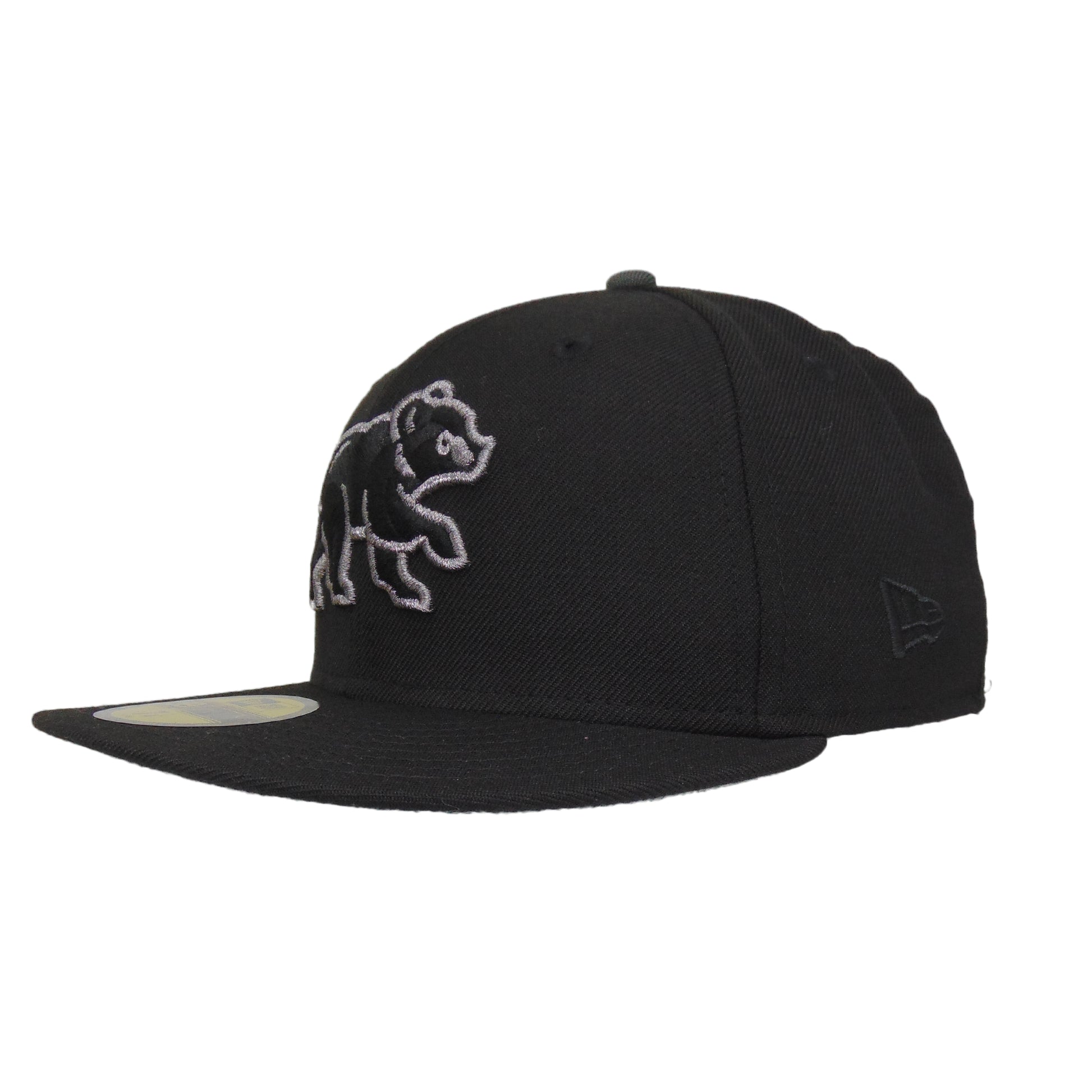 Chicago Cubs Custom New Era 59FIFTY Cap Black