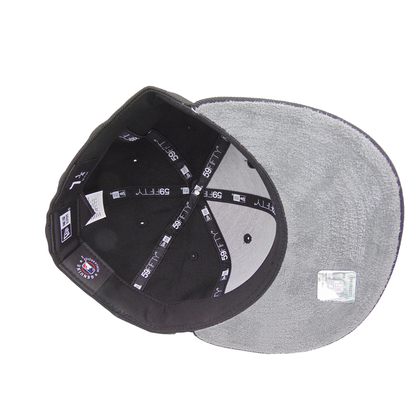 Chicago Cubs Custom New Era 59FIFTY Cap Black