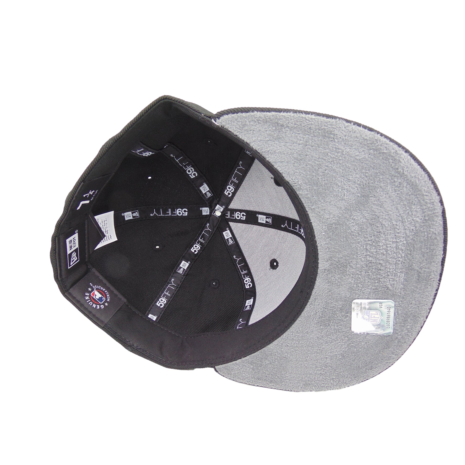 Chicago Cubs Custom New Era 59FIFTY Cap Black