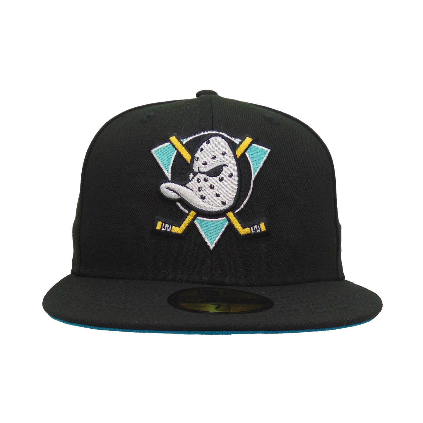 Anaheim Ducks Custom New Era 59FIFTY Cap Black