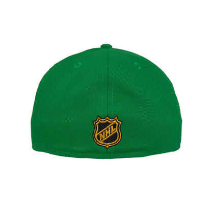 Chicago Blackhawks Custom New Era 59FIFTY Cap Kelly Green green Back View