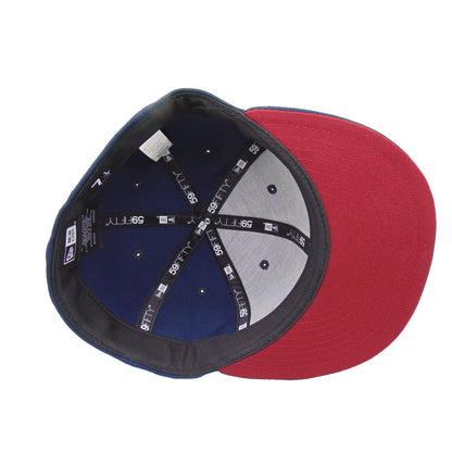 Montreal Canadiens Custom New Era 59FIFTY Cap Oceanside blue blue Undervisor View