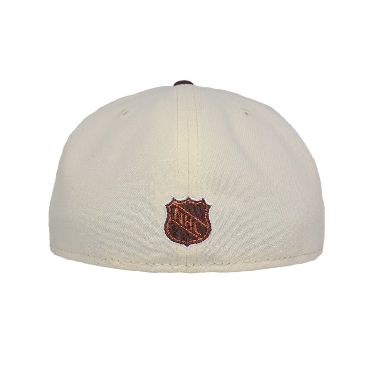 Montreal Canadiens Custom New Era 59FIFTY Cap Chrome Burnt Wood