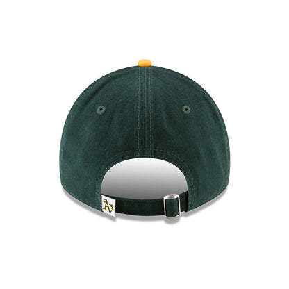 Oakland Athletics 9TWENTY Adjustable New Era Cap Green Yellow green
yellow Back View