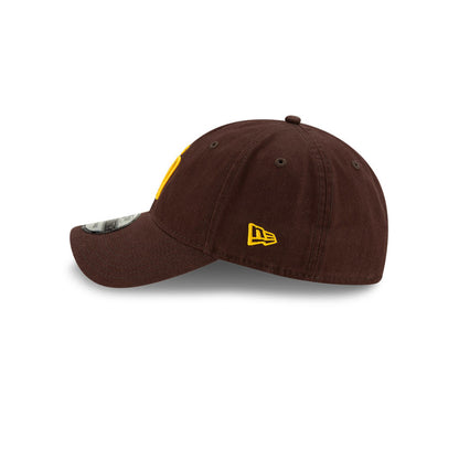 San Diego Padres 9TWENTY Adjustable New Era Cap brown brown Back View