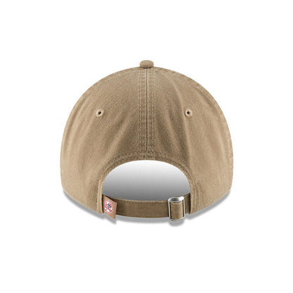 New York Yankees 9TWENTY Adjustable New Era Cap khaki khaki Back View