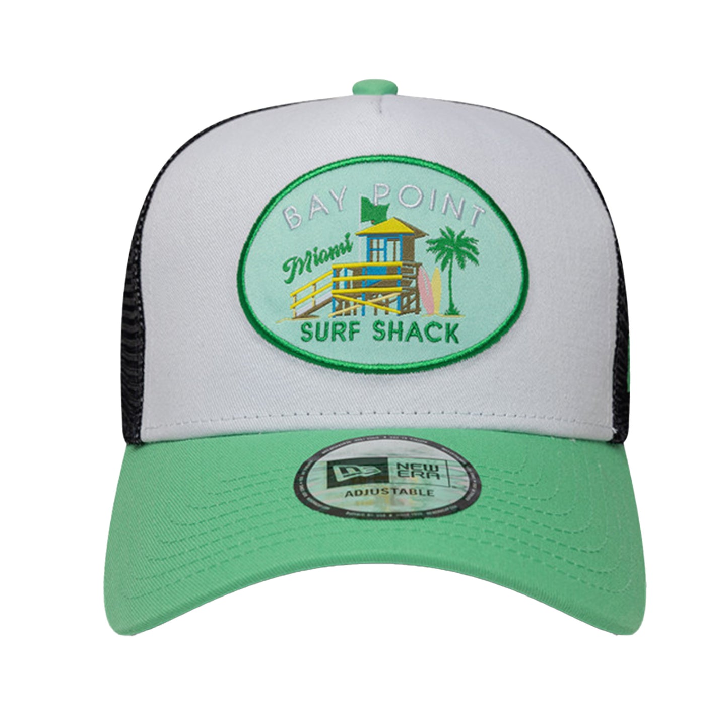 New Era Trucker Cap Bay Point Miami