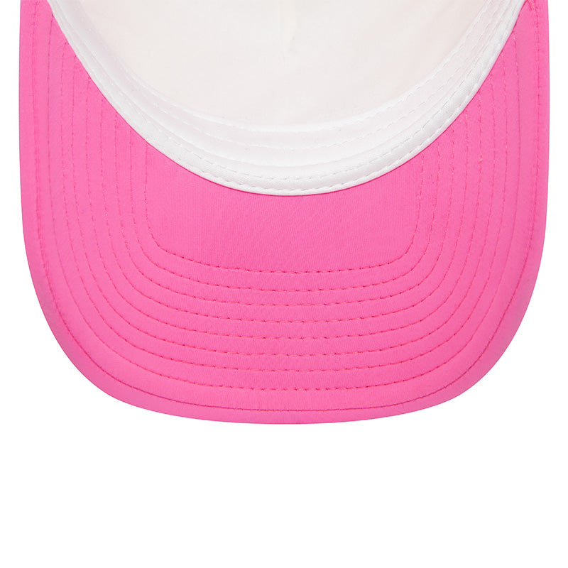 Womens New Era Foam Trucker Cap Adjustable Pink