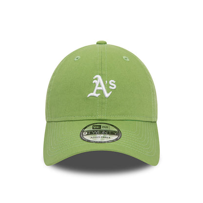 Oakland Athletics 9TWENTY Adjustable New Era Cap Pea green Front View