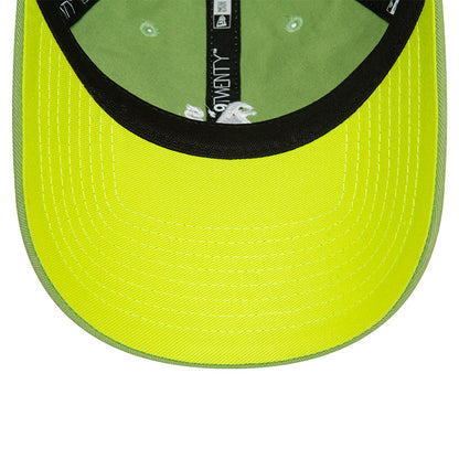 Oakland Athletics 9TWENTY Adjustable New Era Cap Pea green Undervisor View