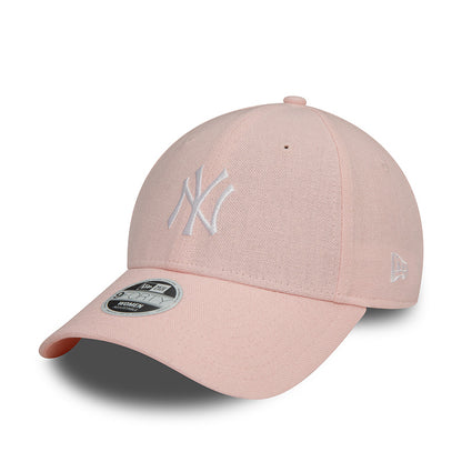 Womens New York Yankees 9FORTY New Era Cap linen rose lightpink
white Undervisor View