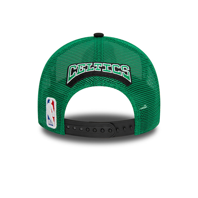 Boston Celtics New Era Trucker Cap Black Kelly