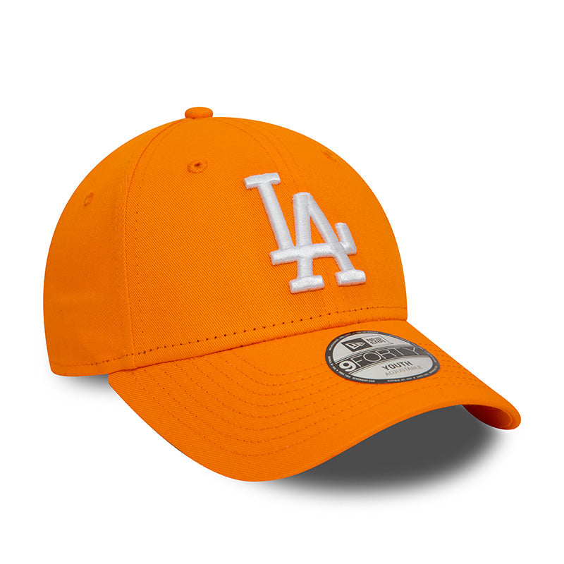 Los Angeles Dodgers New Era 9FORTY Kids Strap back Cap orange