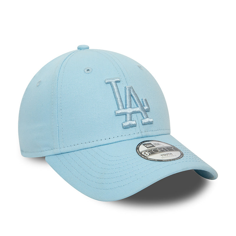 Los Angeles Dodgers New Era 9FORTY Kids Strap back Cap Sky tonal