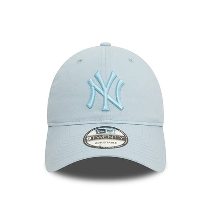 New York Yankees 9TWENTY Adjustable New Era Cap sky navy Front View