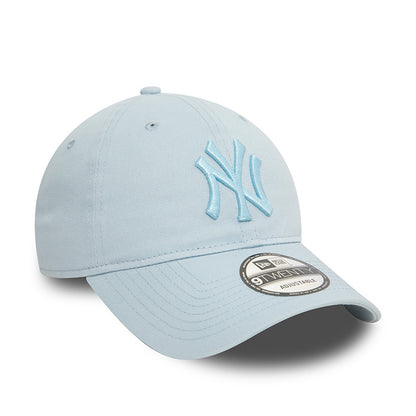 New York Yankees 9TWENTY Adjustable New Era Cap sky navy Side View
